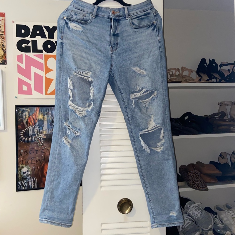 Ripped Mom jeans